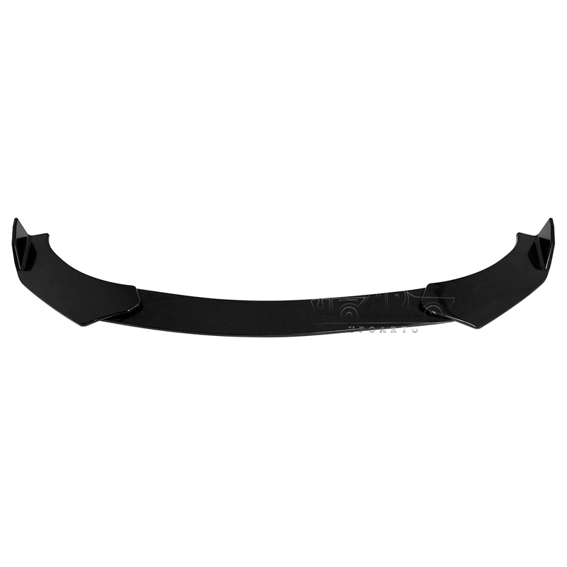 D Style Plastic 3 Parts Universal Front Bumper Lip