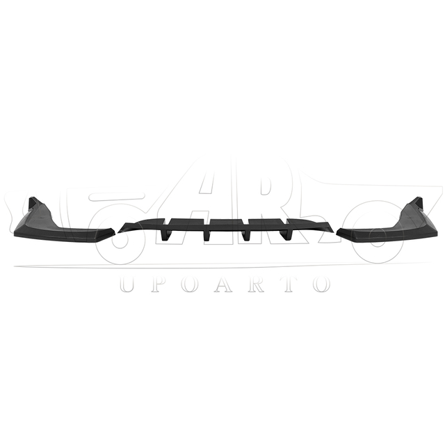 Skoda Octavia Sportline Liftback Combi MK4 Facelift Plastic Rear Diffuser and Rear Wrap Angle 2024+