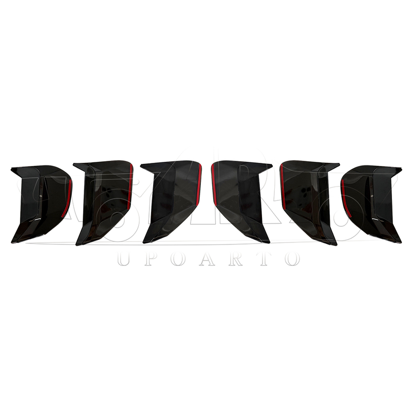 Ford Mustang GT EcoBoost GT500 Plastic Tail Light Covers 2018-2023