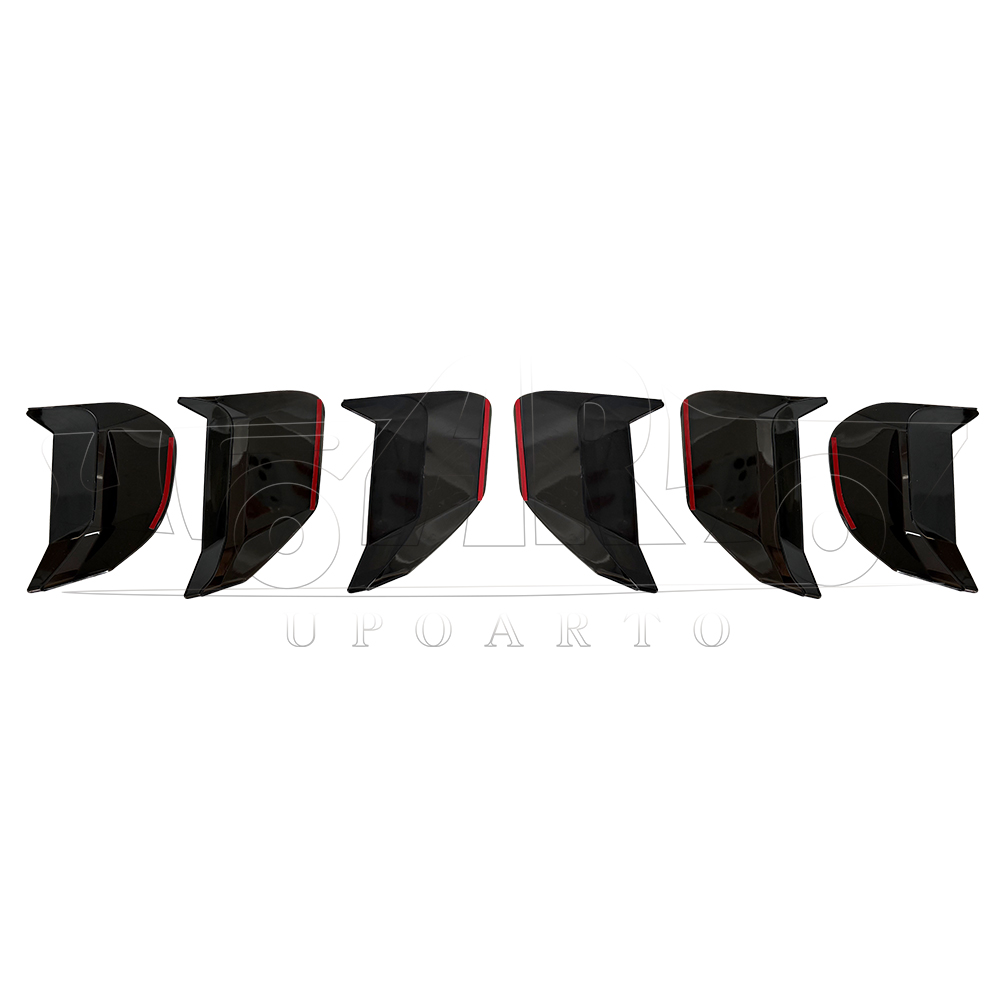 Ford Mustang GT EcoBoost GT500 Plastic Tail Light Covers 2018-2023